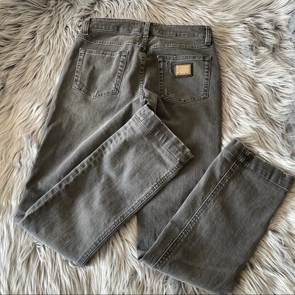 DOLCE & GABBANA slimmy appliqué jeans - Picture 2 of 11